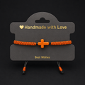Cross Macrame Bracelet