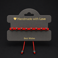 Beaded macrame
