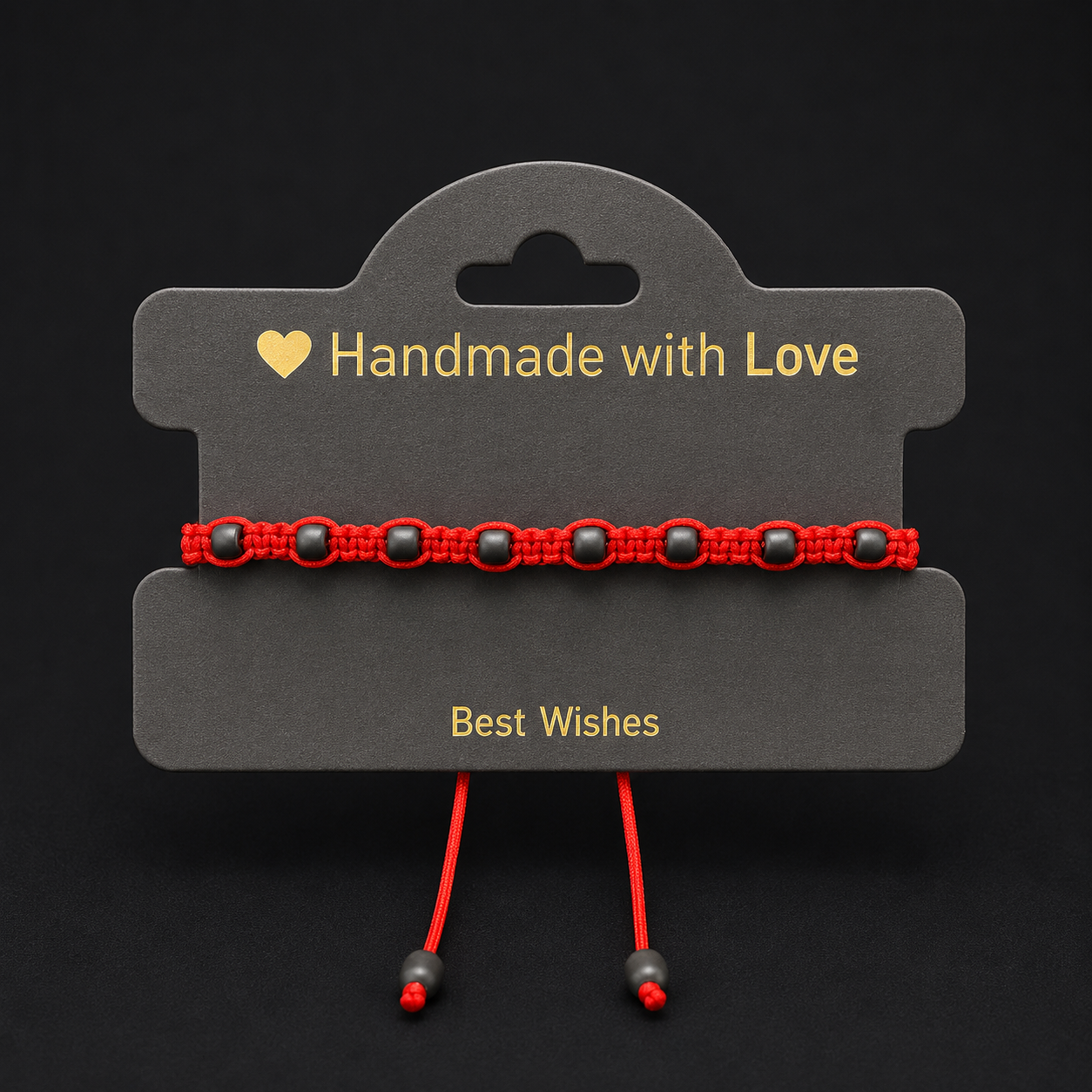 Beaded macrame